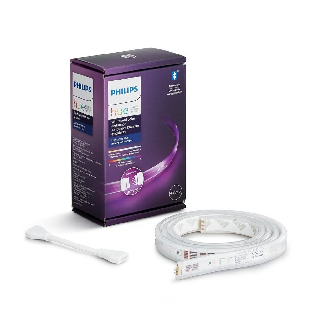 NIB Philips Hue White & Color Ambiance 40"/1m LED Lightstrip Extension (555326)